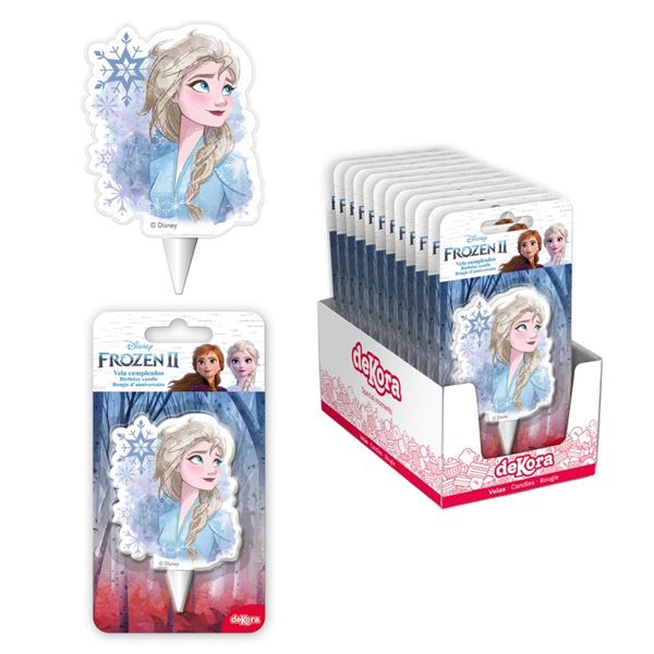 Mesegyertya - Frozen Elsa 2D