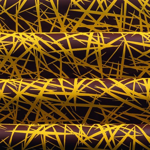 Csokoládé transzferfólia - Arany mikado