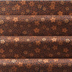 Csokoládé transzferfólia - Arany virágok