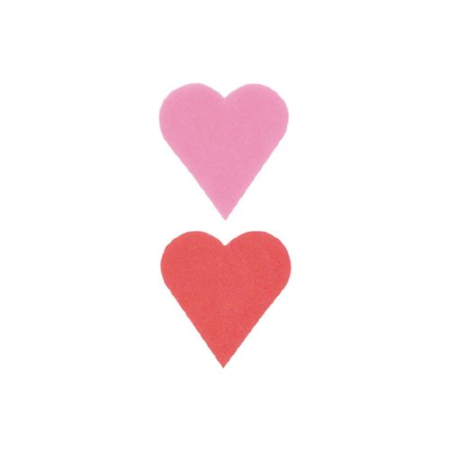 Ostyadekoráció - Vegyes szív