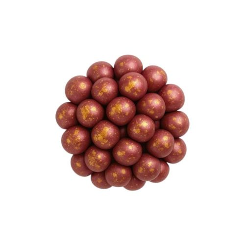 Óriás ropogós golyó - Splashed bordó (500 g)
