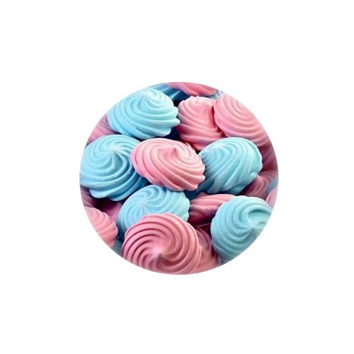 Habcsók - Kék/Pink (24 db)