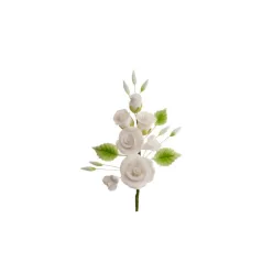Cukorvirág - Csokor - Fehér 13cm