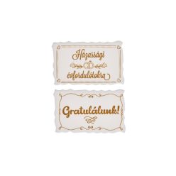   Cukortábla - Gratulálunk/Házassági évfordulótokra (36 db)