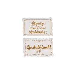   Cukortábla - Gratulálunk/Házassági évfordulótokra 36 db