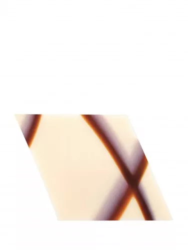 Csokoládé dekoráció - Rombusz Marble