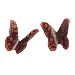 Csokoládé dekoráció - Pillangó - Étcsokoládé