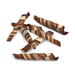 Csokoládé dekoráció - Twister Marble