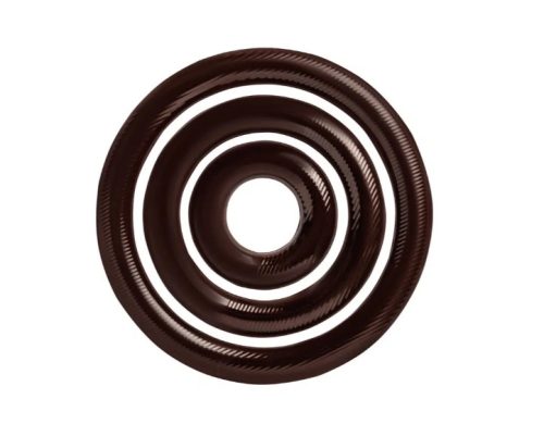 Csokoládé dekoráció - Circle dark set