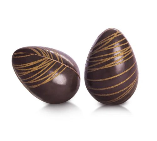 Csokoládé dekoráció - 3D ét tojás