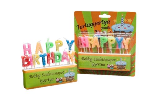 Gyertya Happy Birthday
