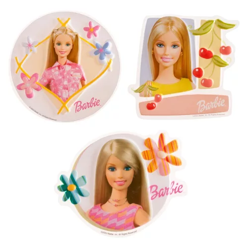 Tortadísz Barbie 2D