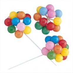 Műanyag luficsokor Gömb alakú