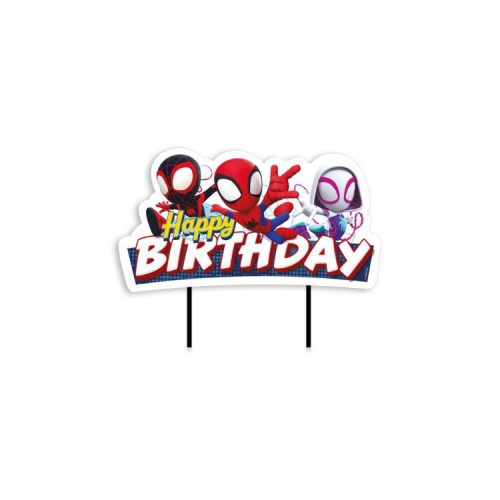 Papír beszúró - Happy Birthday Spidey