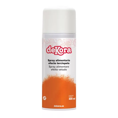 Ételfesték spray bársony (400 ml) Narancssárga