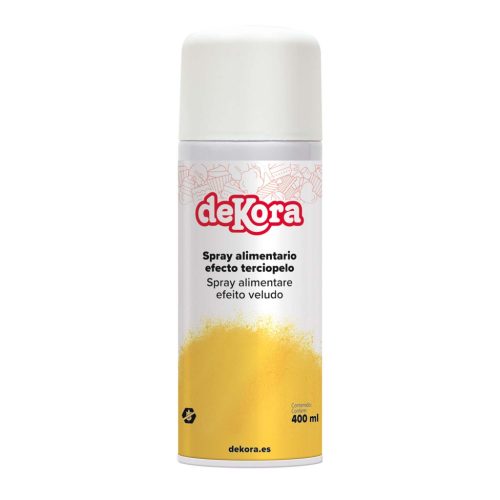 Ételfesték spray bársony (400 ml) Sárga