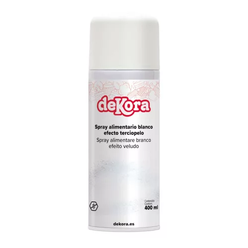 Ételfesték spray bársony (400 ml)  Fehér