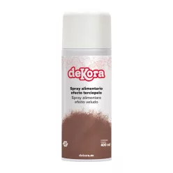 Ételfesték spray bársony (400 ml)  Barna