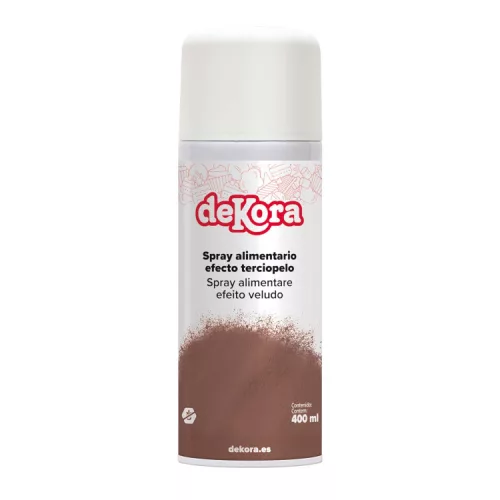 Ételfesték spray bársony (400 ml)  Barna