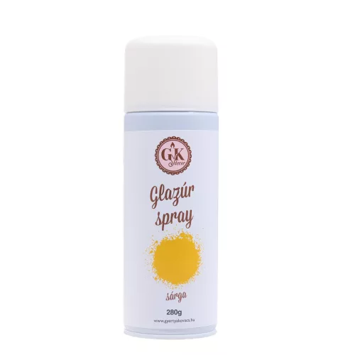 Glazúr spray - Sárga
