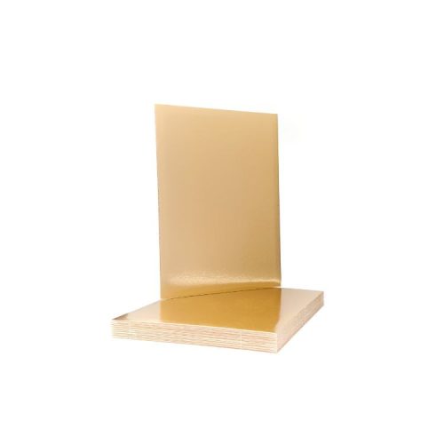Tortaalátét 60 x 40 cm - Standard - Arany