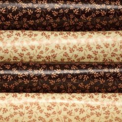 Csokoládé transzfer fólia - Bronz levél