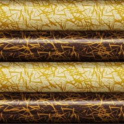 Csokoládé transzfer fólia - Sárga erezetes