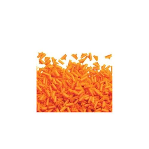 Csokoládé dekoráció ^PROFI - Narancs forgács^ ( (500 g)