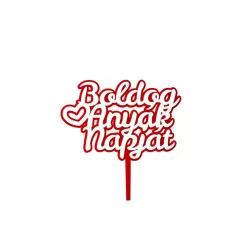 Sziluett beszúró - Boldog Anyák napját