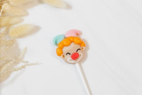 Marcipán nyalóka - Bohóc