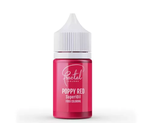 Fractal SuperOil 30 g Poppy red