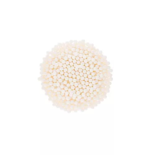 Cukorgyöngy 7 mm - Gyöngyházfehér 1 kg