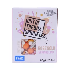 Sprinkle mix - Rose Gold 60 g