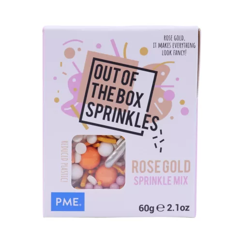 Sprinkle mix - Rose Gold 60 g