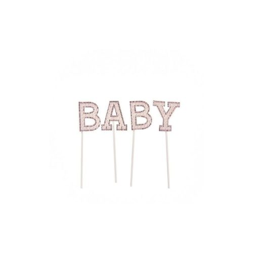 Tortadísz - Baby (fehér) 