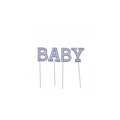 Tortadísz - Baby (kék) 