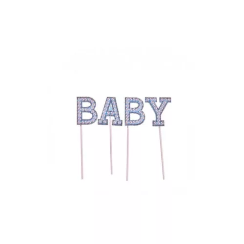 Tortadísz - Baby (kék) 