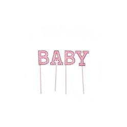 Tortadísz - Baby (rózsaszín) 