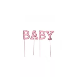 Tortadísz - Baby (rózsaszín) 