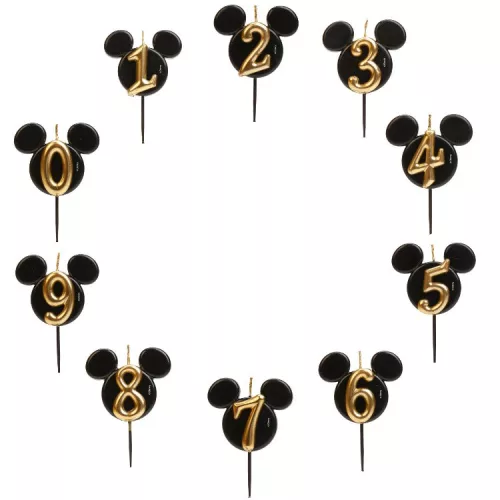 Mesegyertya - Disney - számok