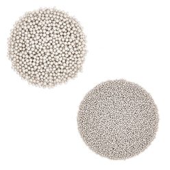 Cukorgyöngyök 3 - 5 mm  - Ezüst Cukorgyöngyök 3 - 5 mm  - Ezüst