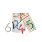 Óriás számgyertyák